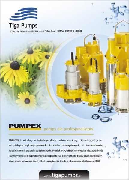 POMPY PUMPEX • Tiga Pumps Spółka Z O.o. • Produkty W Portalu Woda ...